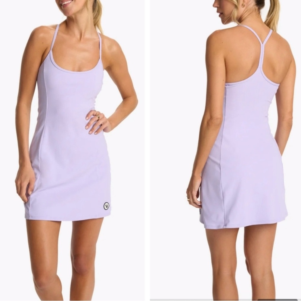 NWOT XS Vuori One Shot Tennis Dress in Zinnia